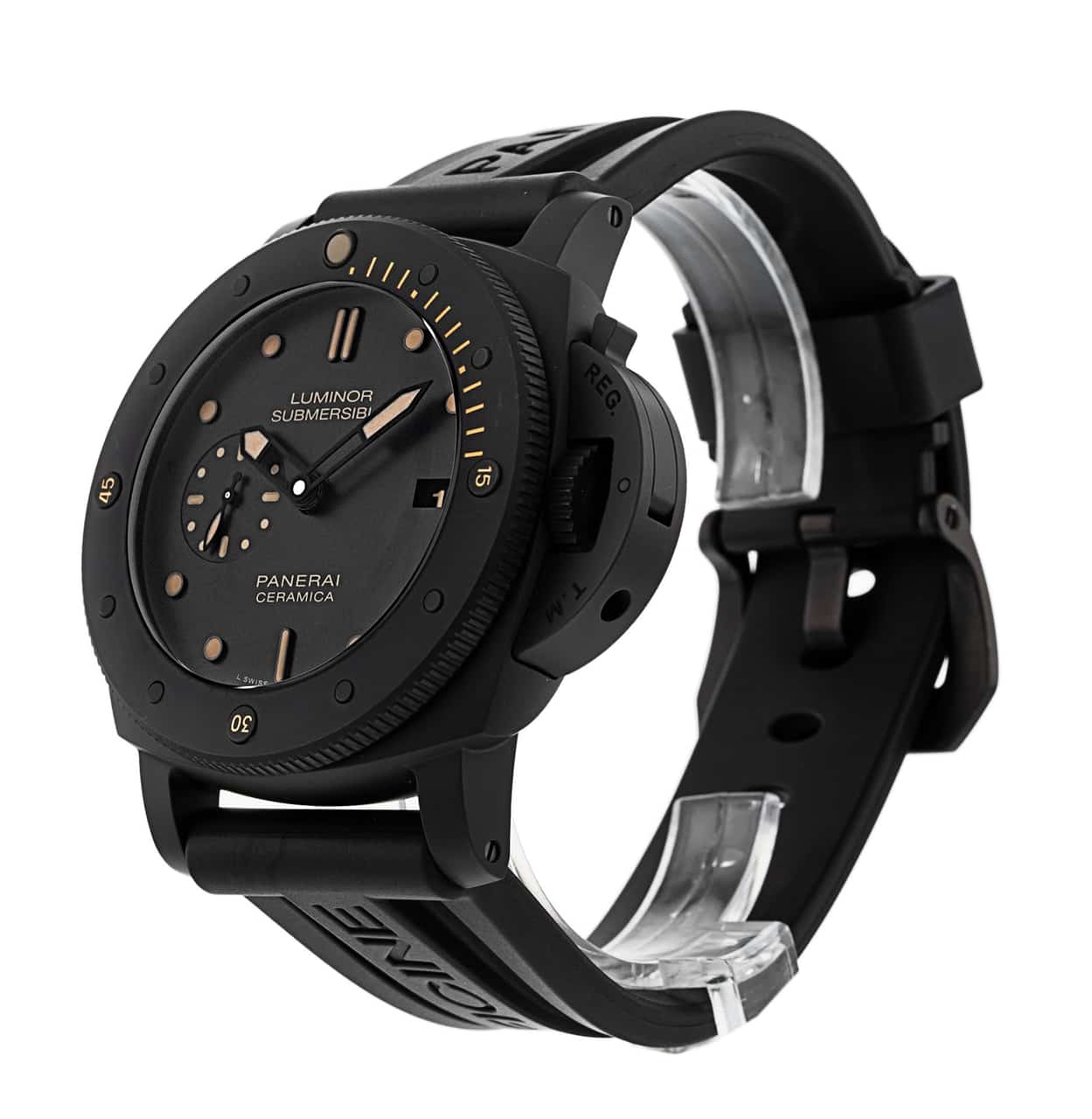 Pre Owned Panerai Luminor Submersible PAM00508 Watch Watchfinder